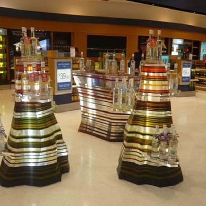 Airport duty free retail