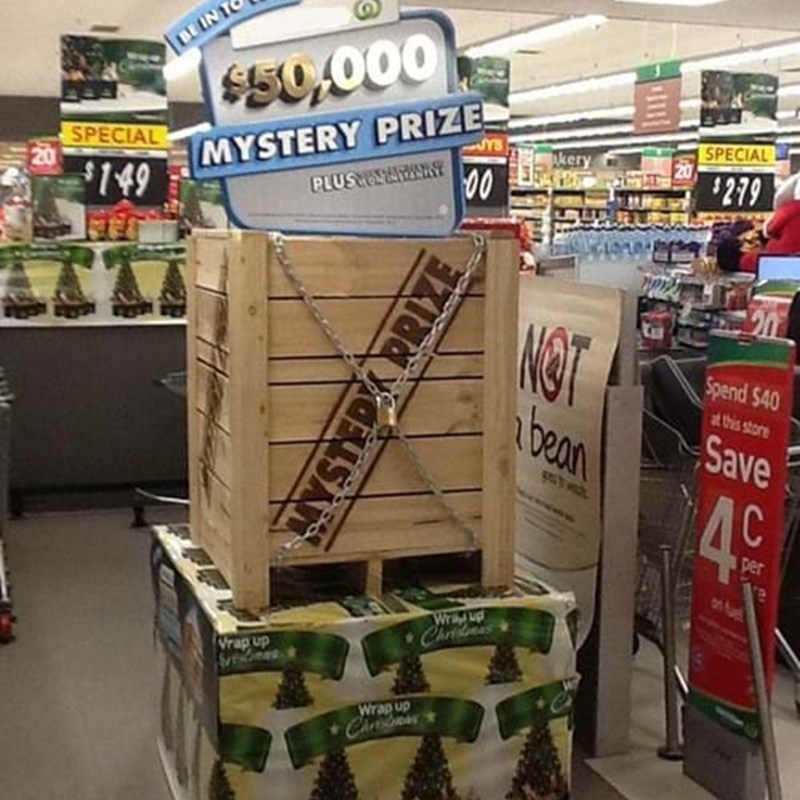 Mystery crate