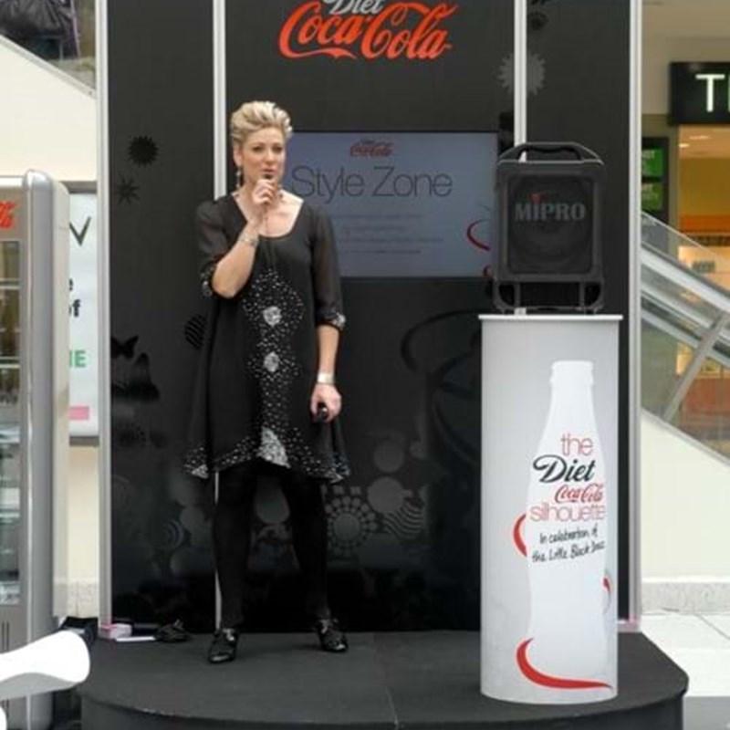 Advertising stands