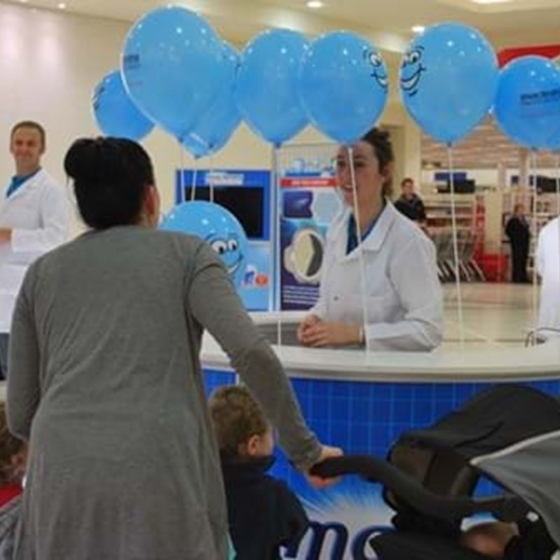 Toothpaste sampling