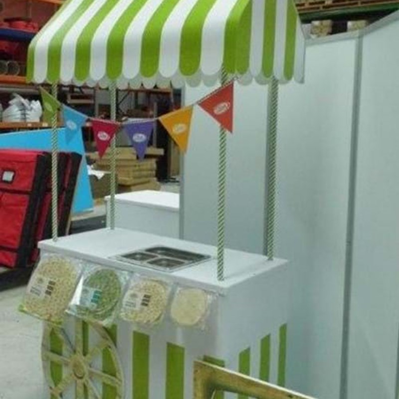 Portable cooking cart