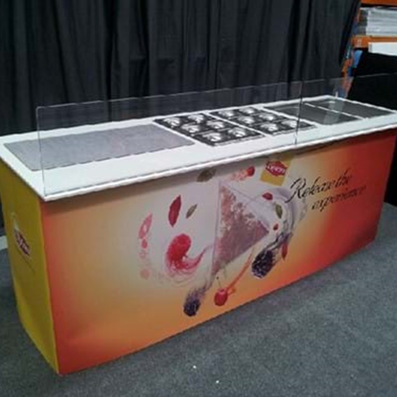 Portable cooking counter