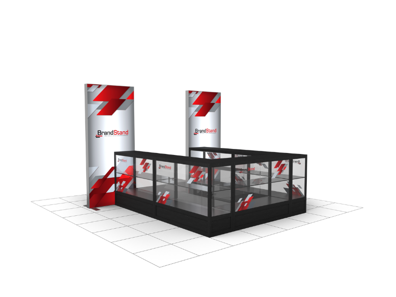 Hire Glass Display