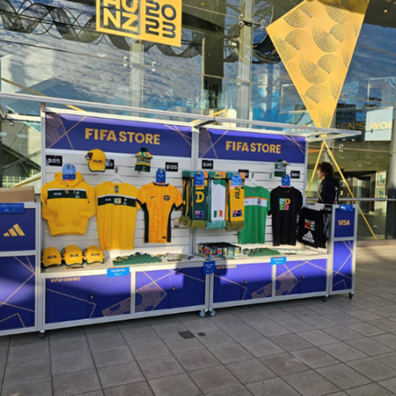 FIFA Women's World Cup Branded Merch Retail Unit