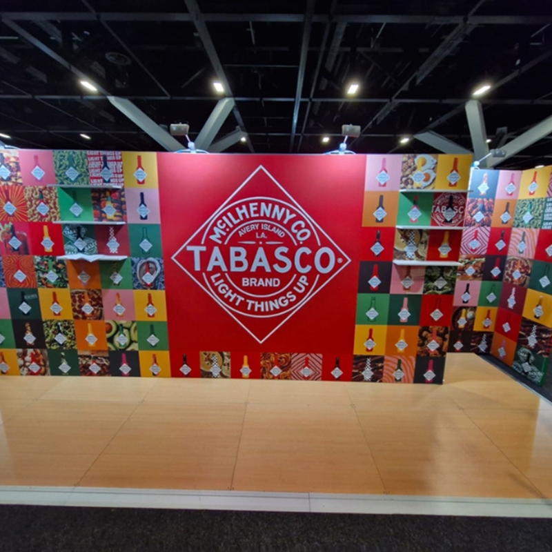 Tabasco Exhibiiton Stand