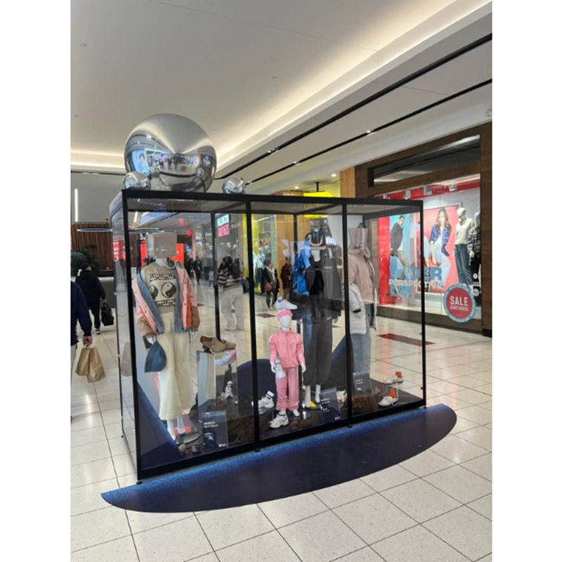 In Mall Apparel Display